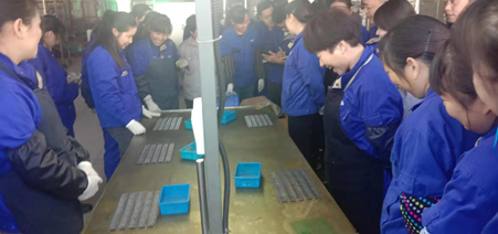 康尼精機生產(chǎn)一部舉辦勞動競賽活動